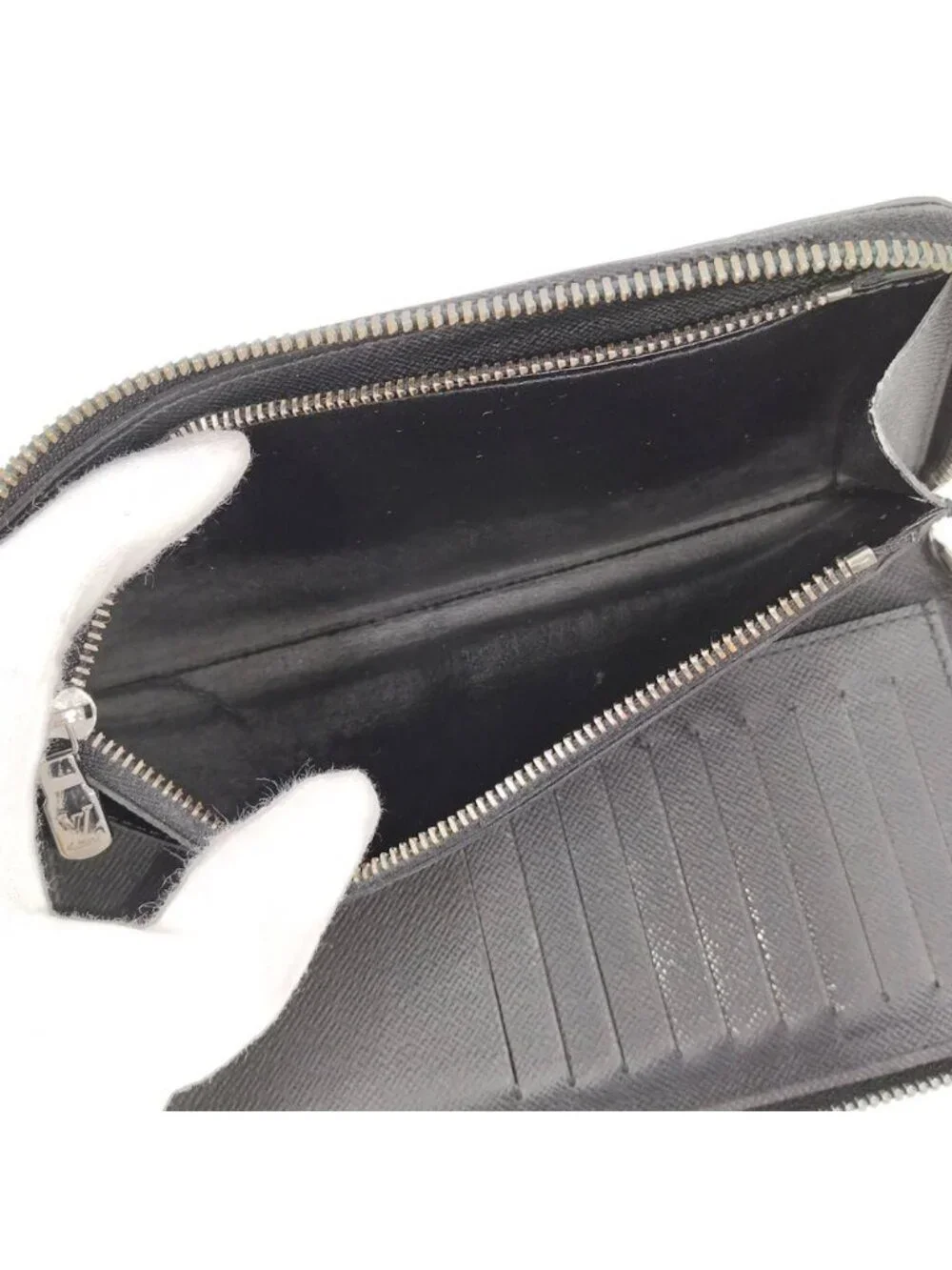 Louis Vuitton Zippy Wallet Vertical Monogram Eclipse